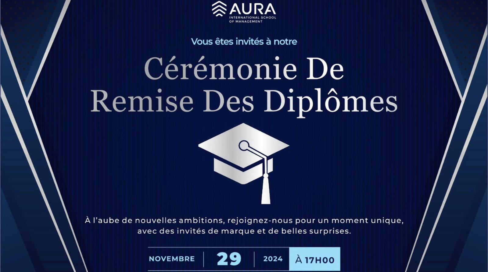 Aura International School of Management Announces Diploma Award Ceremony