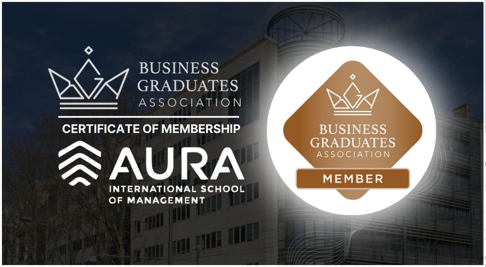 Aura International, a founding member of BGA, a new international accreditation